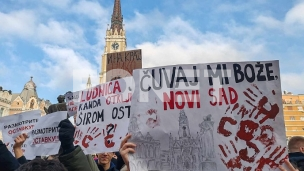 Popodne protest u Novom Sadu